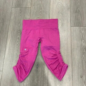Lululemon Ebb and Flow Tight Size 6 Pink